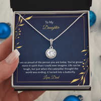 Load image into Gallery viewer, To My Daughter - Forever Love Necklace
