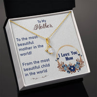 Load image into Gallery viewer, To My Mother - Forever Love Necklace
