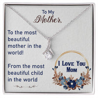 Load image into Gallery viewer, To My Mother - Forever Love Necklace

