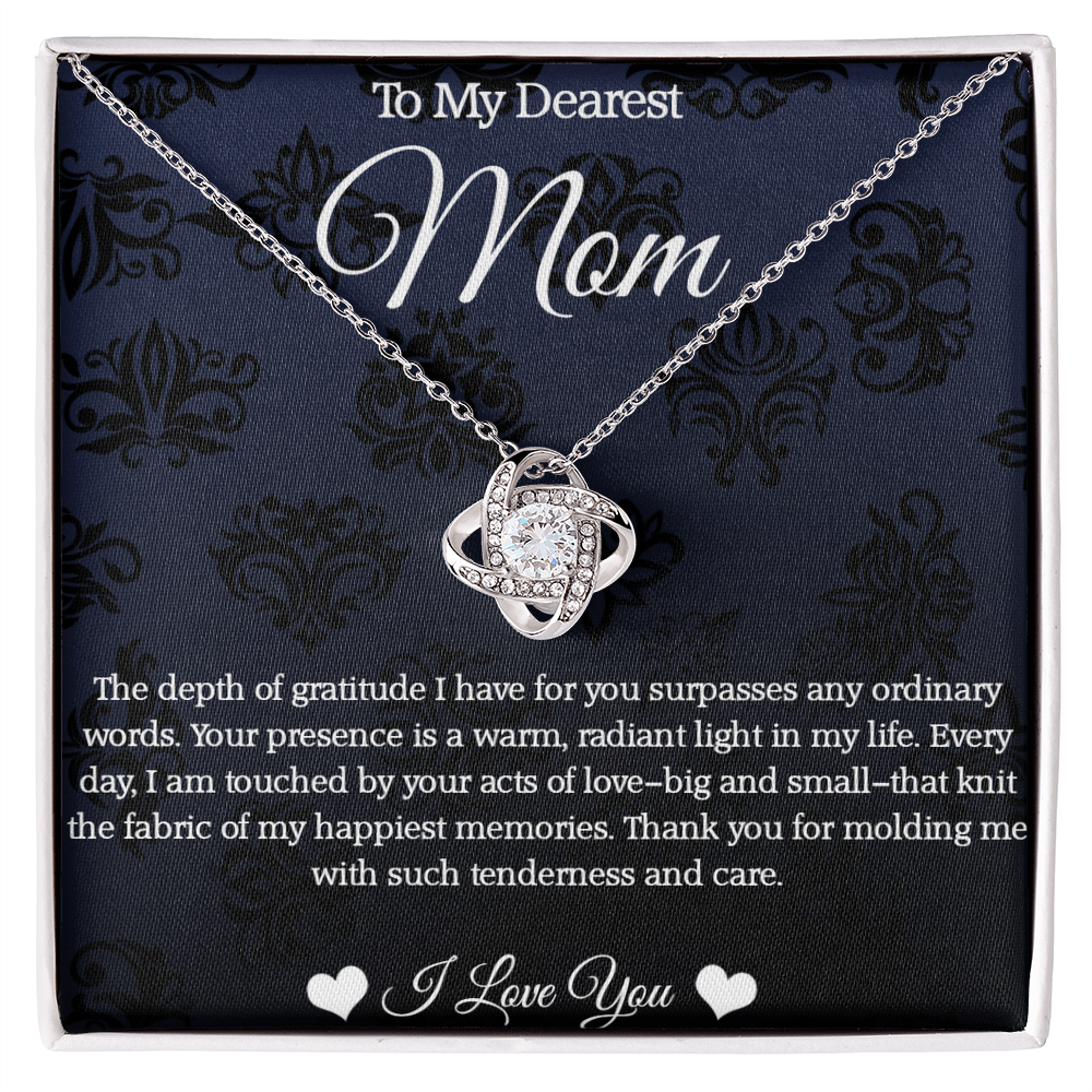 To My Dearest Mom Necklace