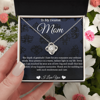 Load image into Gallery viewer, To My Dearest Mom Necklace
