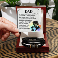 Load image into Gallery viewer, To My Father - Love You Forever Bracelet
