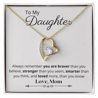 Load image into Gallery viewer, To My Daughter - Forever Love Necklace
